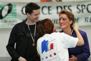Remise de médaille à Patricia Thébault fédération sportive à Rennes